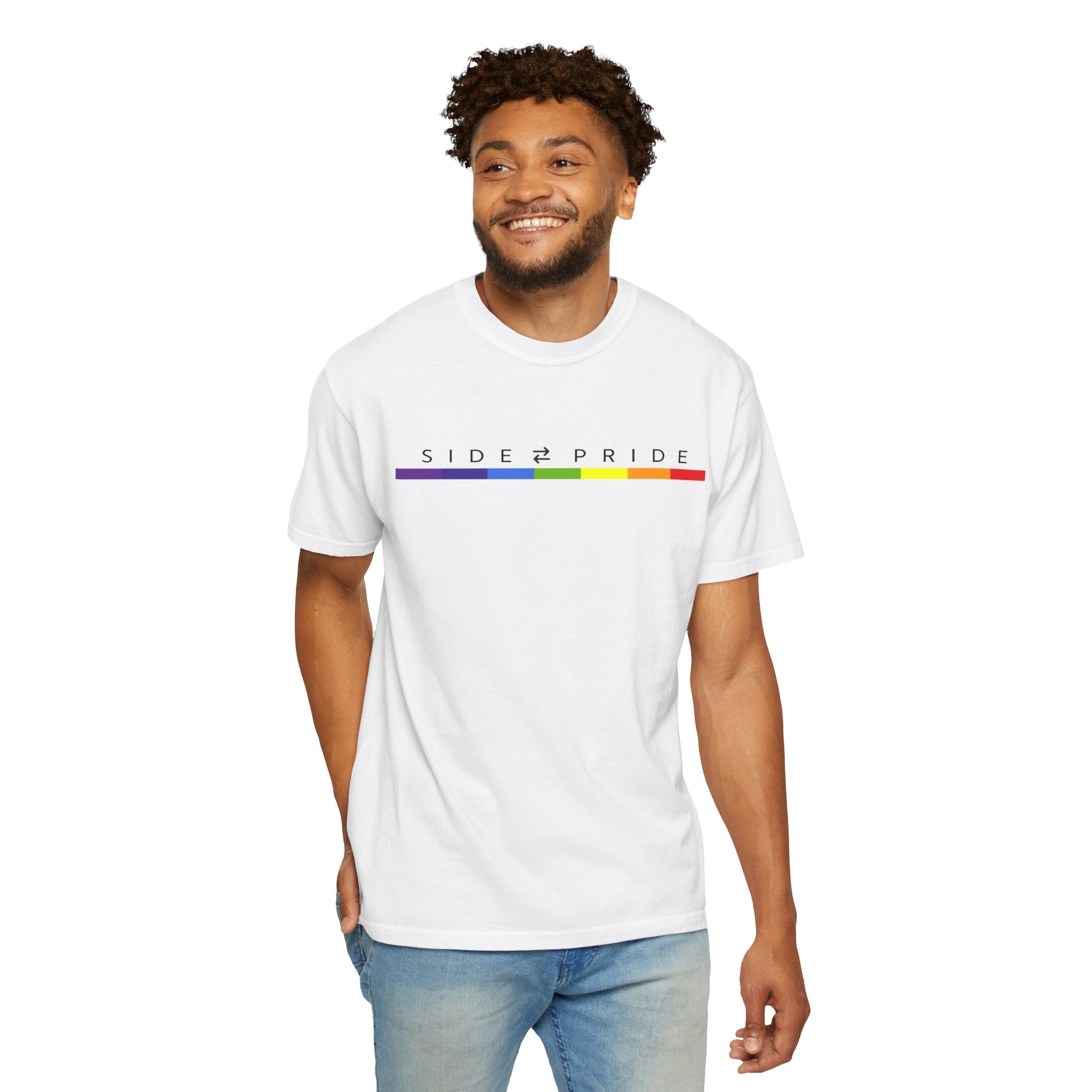 Side Pride Stripe T-Shirt - Dr. Joe Kort Collection
